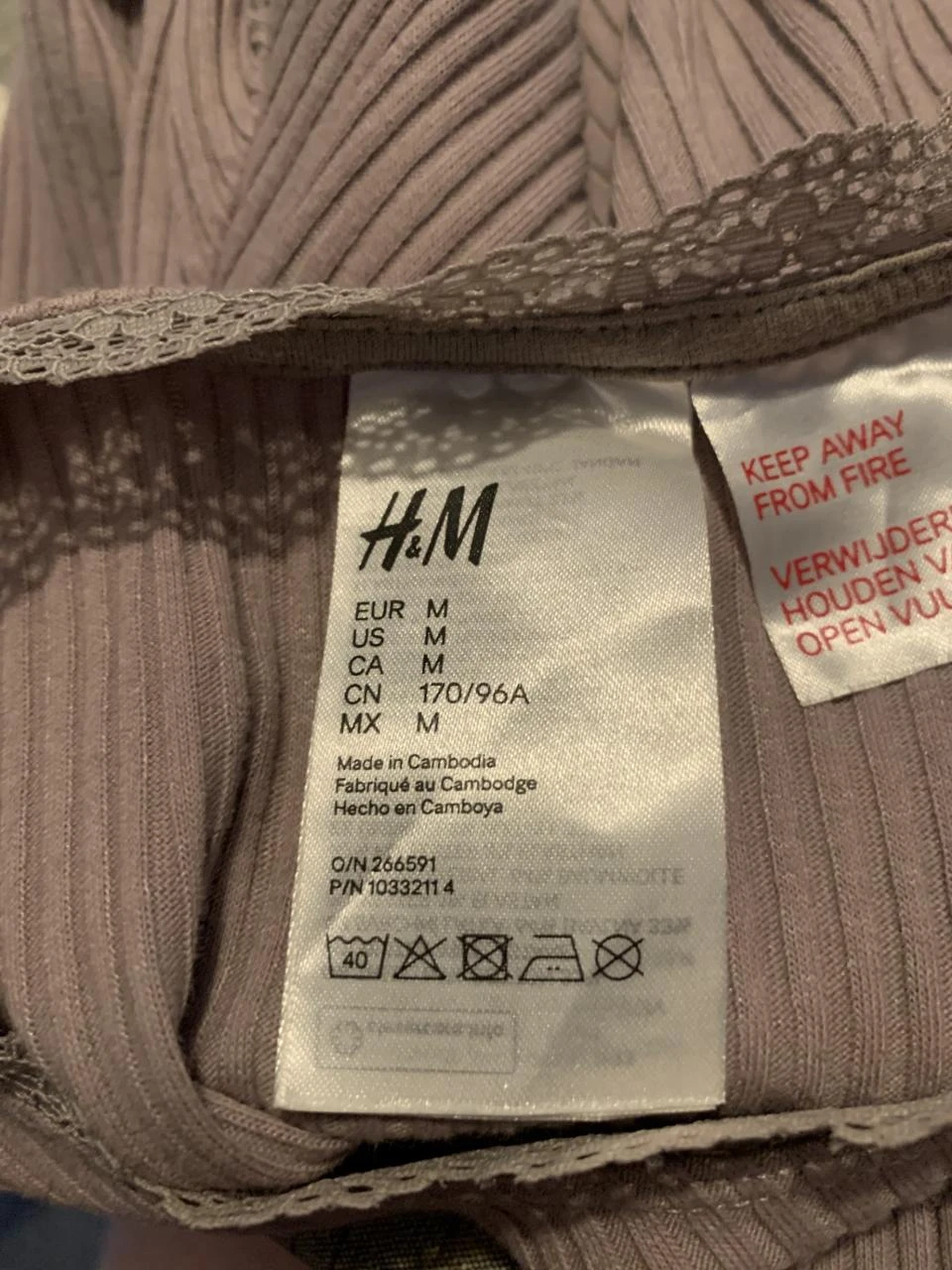 Lila shirt van de H&M. Maat M. – photo 3
